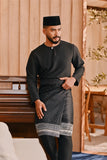 Baju Melayu Teluk Belanga Smart Fit - Black