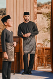 Baju Melayu Teluk Belanga Smart Fit - Black