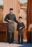 Baju Melayu Teluk Belanga Smart Fit - Black