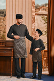 Baju Melayu Teluk Belanga Smart Fit - Black