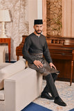 Baju Melayu Teluk Belanga Smart Fit - Black