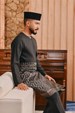 Baju Melayu Teluk Belanga Smart Fit - Black