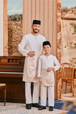 Baju Melayu Teluk Belanga Smart Fit - Off White