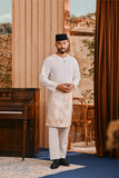 Baju Melayu Teluk Belanga Smart Fit - Off White