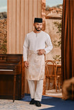 Baju Melayu Teluk Belanga Smart Fit - Off White