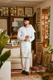 Pahlawan Smart Fit Baju Melayu Teluk Belanga - Off White