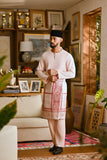 Pahlawan Smart Fit Baju Melayu Teluk Belanga - Pearl Pink