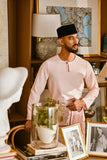 Pahlawan Smart Fit Baju Melayu Teluk Belanga - Pearl Pink