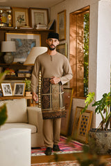 Pahlawan Smart Fit Baju Melayu Teluk Belanga - Ashley Brown