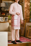 Pahlawan Bespoke Fit Baju Melayu Cekak Musang - Pearl Pink