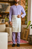 Pahlawan Smart Fit Baju Melayu Teluk Belanga - Lavender