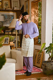 Pahlawan Smart Fit Baju Melayu Teluk Belanga - Lavender