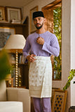 Pahlawan Smart Fit Baju Melayu Teluk Belanga - Lavender