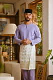 Pahlawan Smart Fit Baju Melayu Teluk Belanga - Lavender