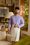Pahlawan Smart Fit Baju Melayu Teluk Belanga - Lavender