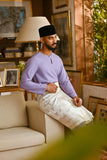 Pahlawan Smart Fit Baju Melayu Teluk Belanga - Lavender