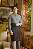 Pahlawan Bespoke Fit Baju Melayu Cekak Musang - Ash Grey