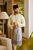 Pahlawan Smart Fit Baju Melayu Teluk Belanga - Baby Yellow