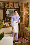 Pahlawan Bespoke Fit Baju Melayu Cekak Musang - Lavender