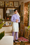 Pahlawan Bespoke Fit Baju Melayu Cekak Musang - Lavender