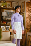 Pahlawan Bespoke Fit Baju Melayu Cekak Musang - Lavender