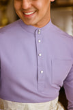Pahlawan Bespoke Fit Baju Melayu Cekak Musang - Lavender