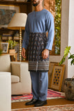 Pahlawan Smart Fit Baju Melayu Teluk Belanga - Infinity Blue