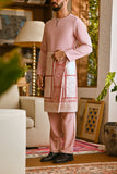Pahlawan Smart Fit Baju Melayu Teluk Belanga - Blush Rose