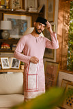 Pahlawan Smart Fit Baju Melayu Teluk Belanga - Blush Rose