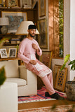 Pahlawan Smart Fit Baju Melayu Teluk Belanga - Blush Rose