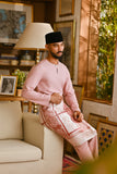 Pahlawan Smart Fit Baju Melayu Teluk Belanga - Blush Rose