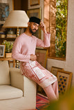 Pahlawan Smart Fit Baju Melayu Teluk Belanga - Blush Rose