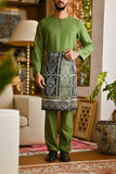 Pahlawan Smart Fit Baju Melayu Teluk Belanga - Grass Green