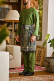 Pahlawan Smart Fit Baju Melayu Teluk Belanga - Grass Green