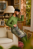 Pahlawan Smart Fit Baju Melayu Teluk Belanga - Grass Green