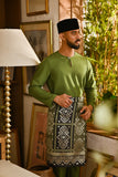 Pahlawan Smart Fit Baju Melayu Teluk Belanga - Grass Green