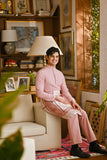 Pahlawan Bespoke Fit Baju Melayu Cekak Musang - Blush Rose