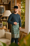 Pahlawan Smart Fit Baju Melayu Teluk Belanga - Emerald Green