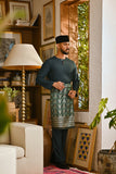 Pahlawan Smart Fit Baju Melayu Teluk Belanga - Emerald Green