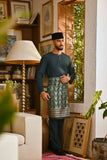 Pahlawan Smart Fit Baju Melayu Teluk Belanga - Emerald Green