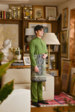 Pahlawan Bespoke Fit Baju Melayu Cekak Musang - Grass Green