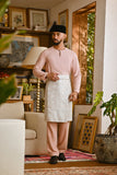 Pahlawan Smart Fit Baju Melayu Teluk Belanga - Rose Pink