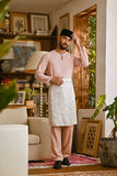 Pahlawan Smart Fit Baju Melayu Teluk Belanga - Rose Pink