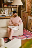 Pahlawan Smart Fit Baju Melayu Teluk Belanga - Rose Pink