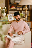 Pahlawan Smart Fit Baju Melayu Teluk Belanga - Rose Pink