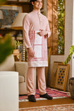 Pahlawan Bespoke Fit Baju Melayu Cekak Musang - Rose Pink