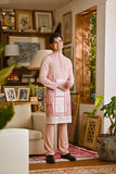 Pahlawan Bespoke Fit Baju Melayu Cekak Musang - Rose Pink