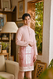 Pahlawan Bespoke Fit Baju Melayu Cekak Musang - Rose Pink