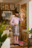 Pahlawan Smart Fit Baju Melayu Teluk Belanga - Fragrant Lilac
