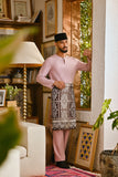 Pahlawan Smart Fit Baju Melayu Teluk Belanga - Fragrant Lilac